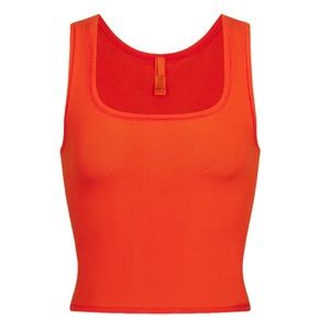 SKIMS SOFT LOUNGE TANK- FIRE
